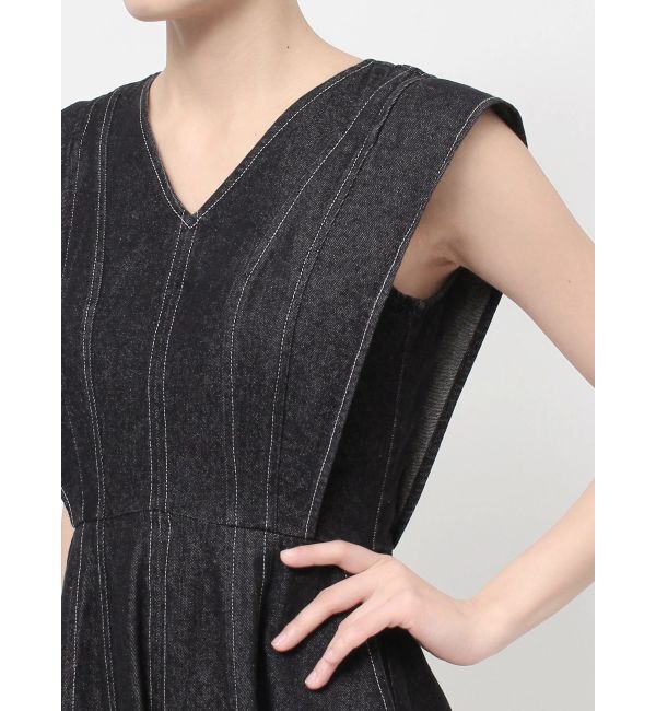 LAGUNAMOON「フレアデニムワンピース」|ワンピース|