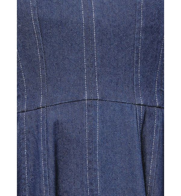 LAGUNAMOON「フレアデニムワンピース」|ワンピース|