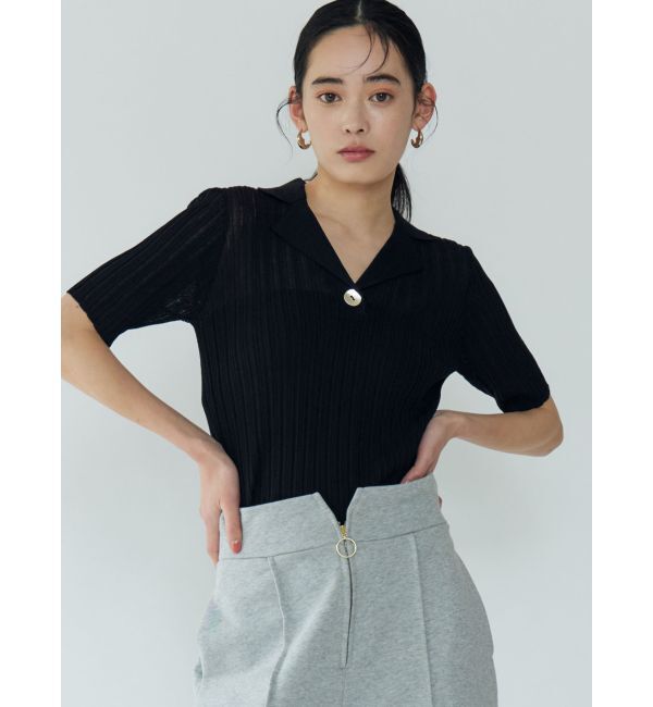 LAGUNAMOON「カーヴィラウンドピアス」|ピアス|