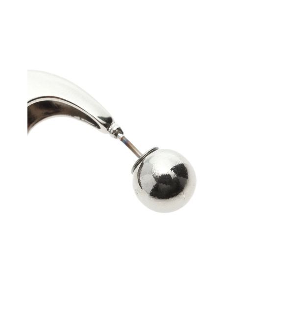 LAGUNAMOON「カーヴィラウンドピアス」|ピアス|