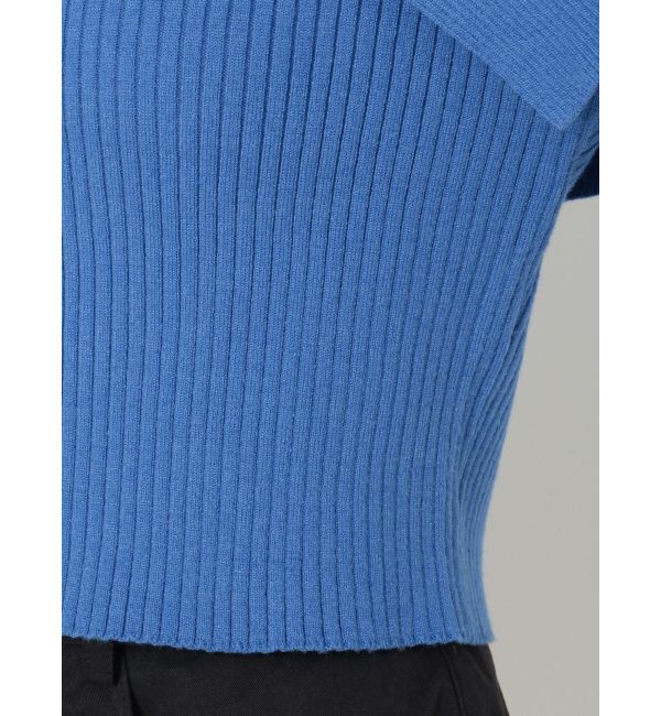 EVRIS「レイヤードオープンショルダーニットトップス」|ニット・セーター|