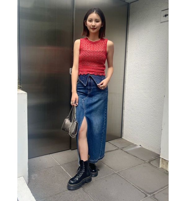 EVRIS「スカシアミサマーニットトップス」|ニット・セーター|