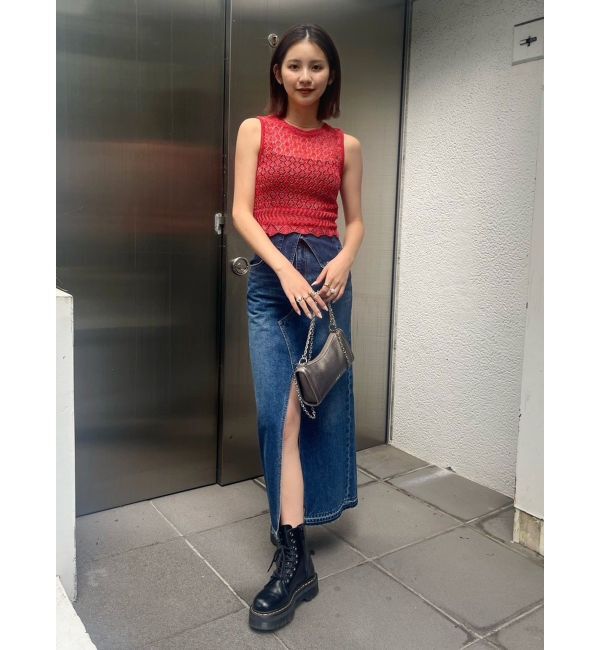 EVRIS「スカシアミサマーニットトップス」|ニット・セーター|