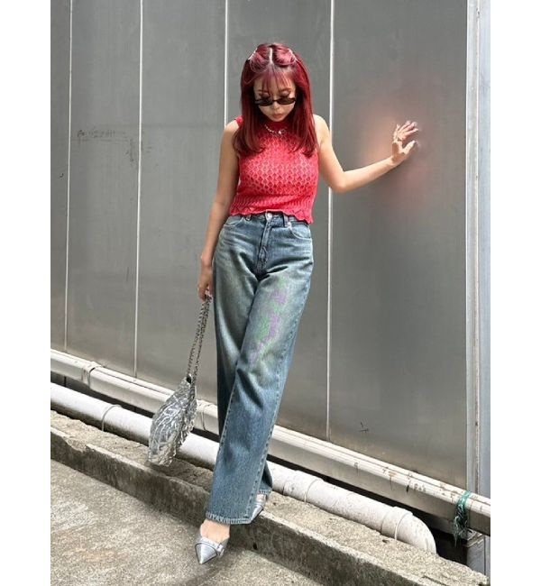 EVRIS「スカシアミサマーニットトップス」|ニット・セーター|