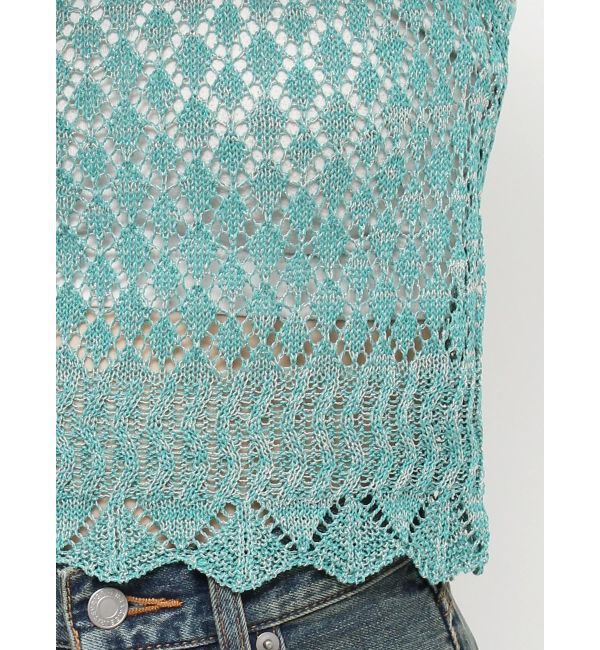 EVRIS「スカシアミサマーニットトップス」|ニット・セーター|