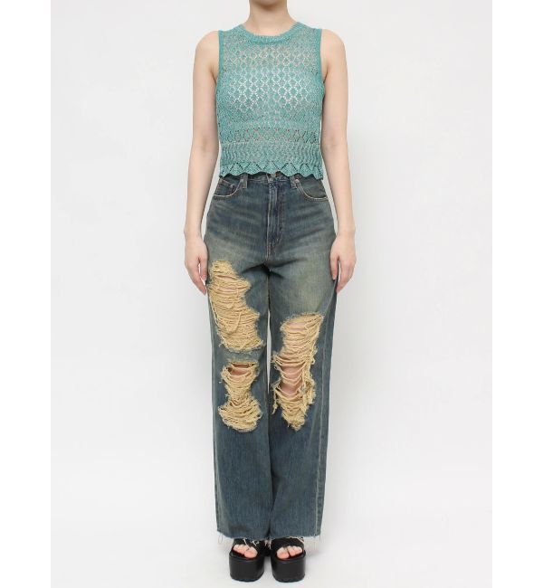 EVRIS「スカシアミサマーニットトップス」|ニット・セーター|