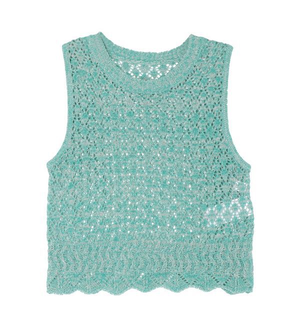 EVRIS「スカシアミサマーニットトップス」|ニット・セーター|