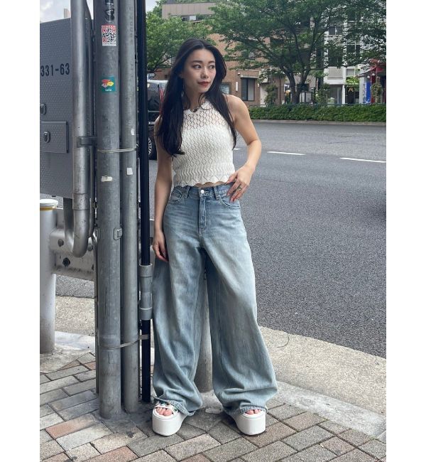 EVRIS「スカシアミサマーニットトップス」|ニット・セーター|