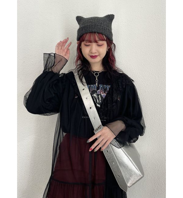 jouetie「ドッキングチュールロックワンピース」|ワンピース|