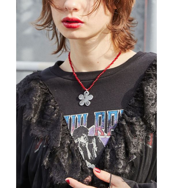 jouetie「ドッキングチュールロックワンピース」|ワンピース|