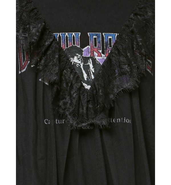 jouetie「ドッキングチュールロックワンピース」|ワンピース|