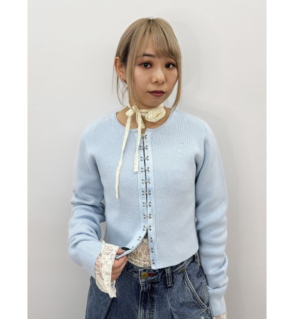 jouetie「フロントホックカーデ」|カーディガン|