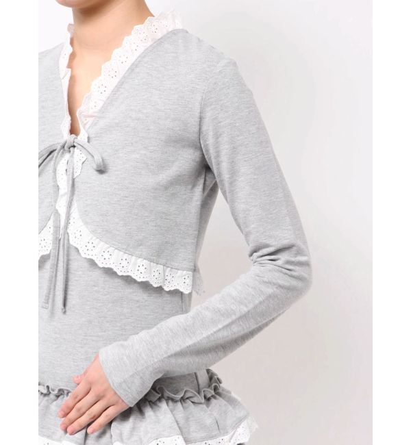 jouetie「ボレロセットフリルベアワンピース」|ワンピース|