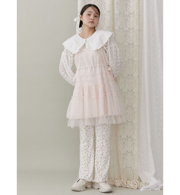merry jenny「チュールドロストミニキャミワンピース」|ワンピース|