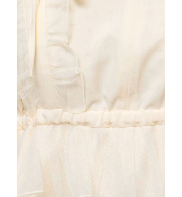 merry jenny「チュールドロストミニキャミワンピース」|ワンピース|