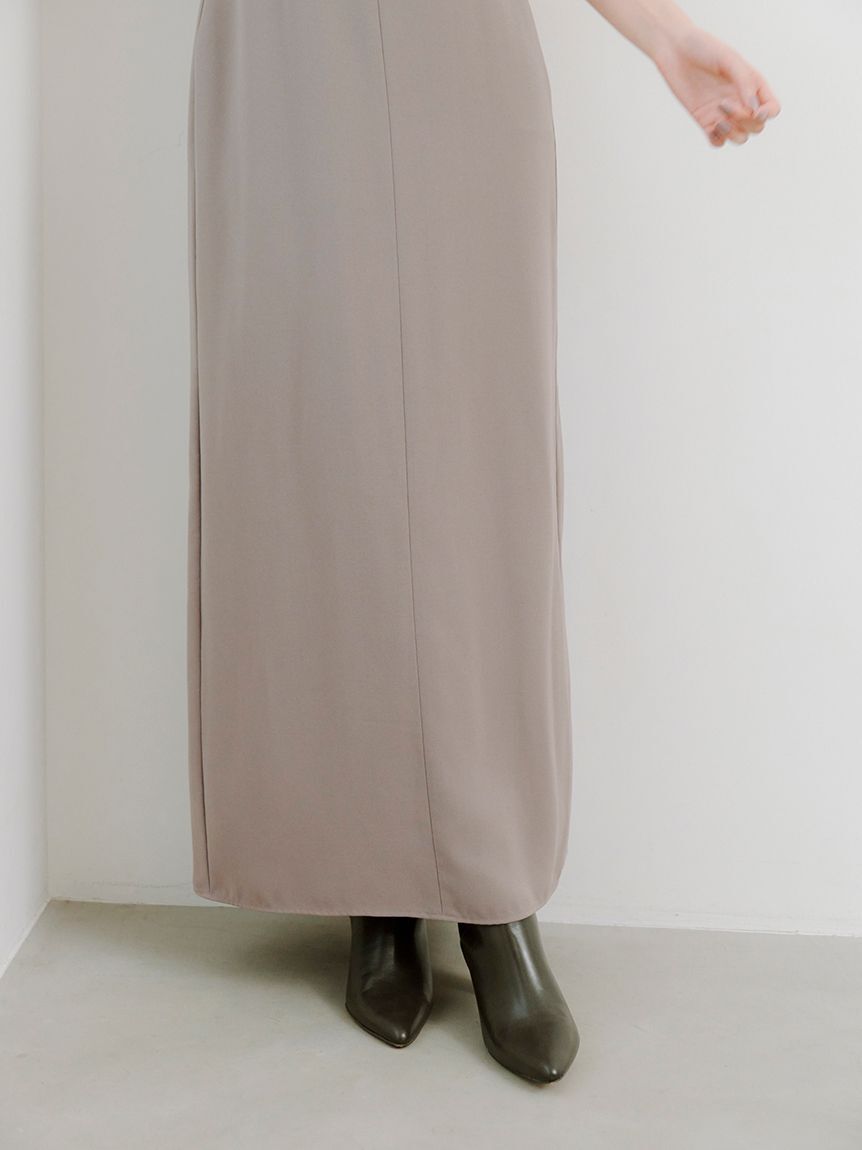 SNIDEL「カシュクールニットセットホルターワンピース」|ワンピース|