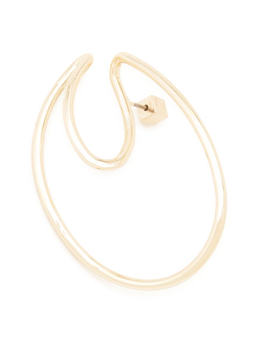 SNIDEL「ラウンドフープピアス」|ピアス|