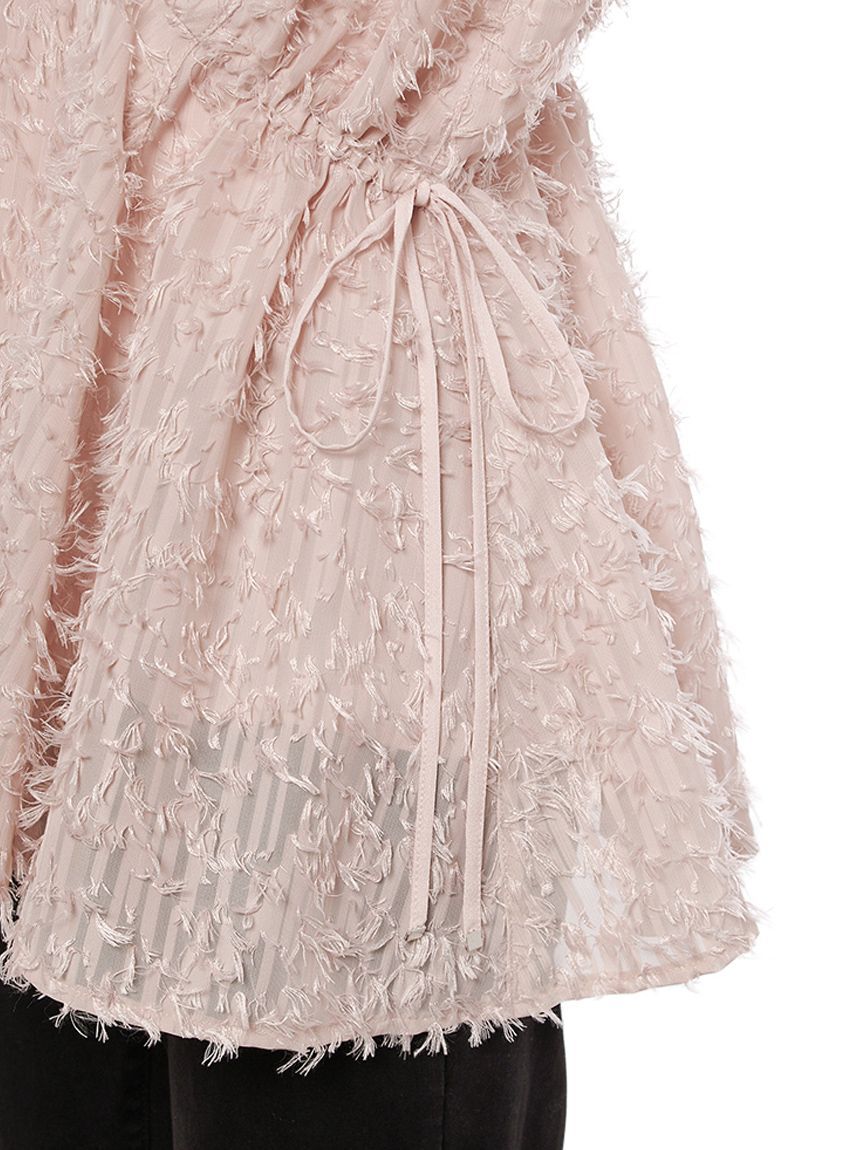 FRAY I.D「ペプラムフリンジトップス」|シャツ・ブラウス|