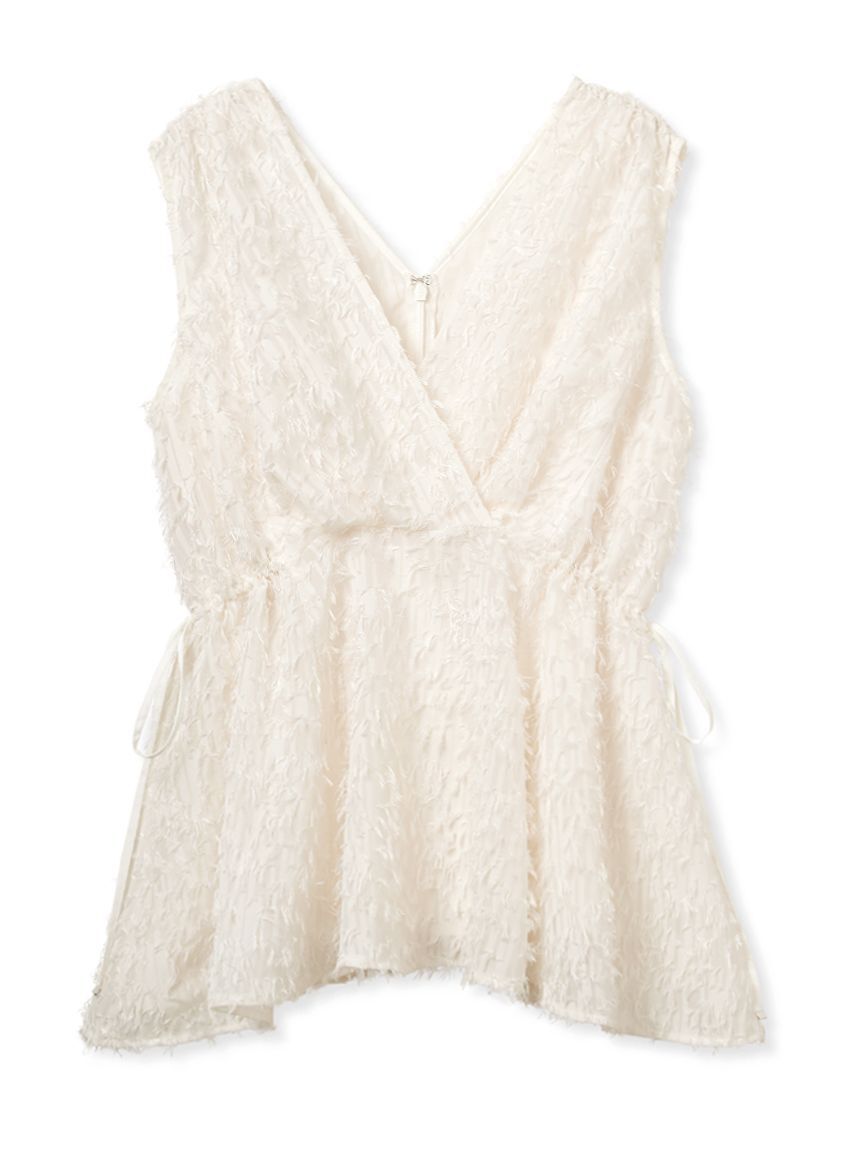 FRAY I.D「ペプラムフリンジトップス」|シャツ・ブラウス|