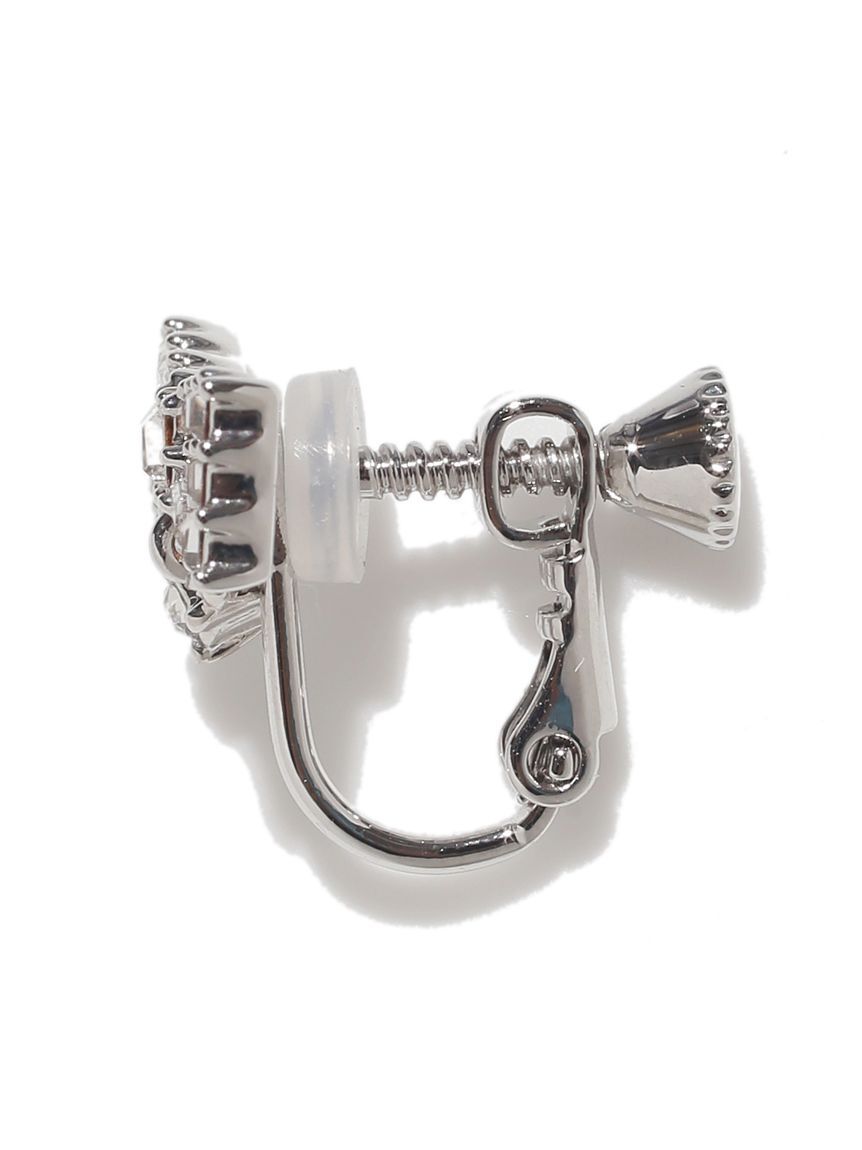 CELFORD「クリスタルリボンイヤリング」|イヤリング|