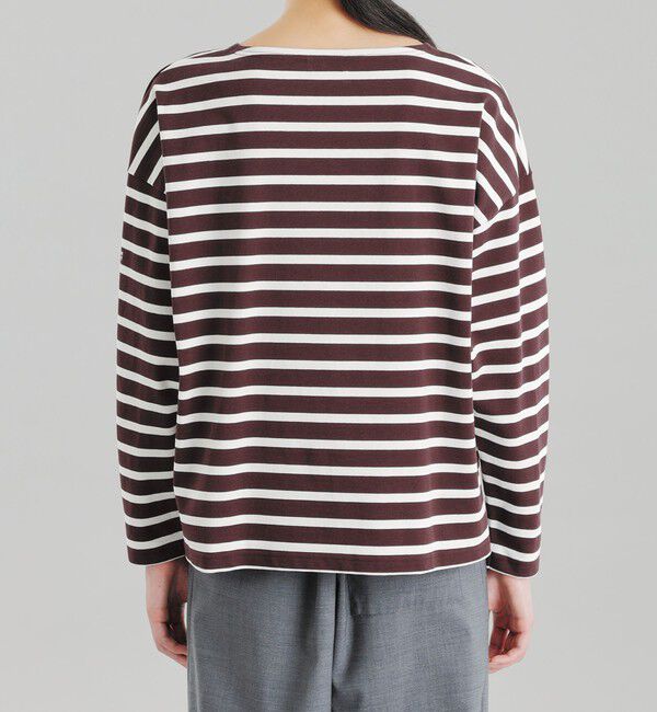 MACKINTOSH PHILOSOPHY「GREY LABEL バスクボーダーカットソー」|Tシャツ・カットソー|