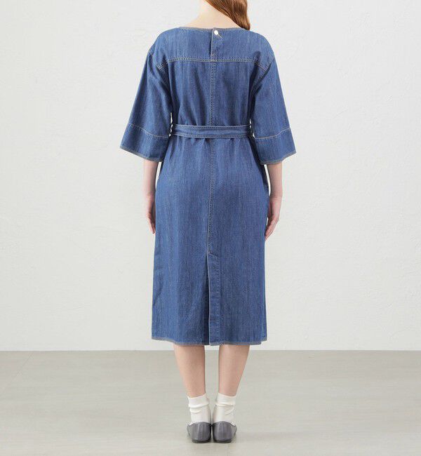 MACKINTOSH PHILOSOPHY「コットンリネンデニムワンピース」|ワンピース|