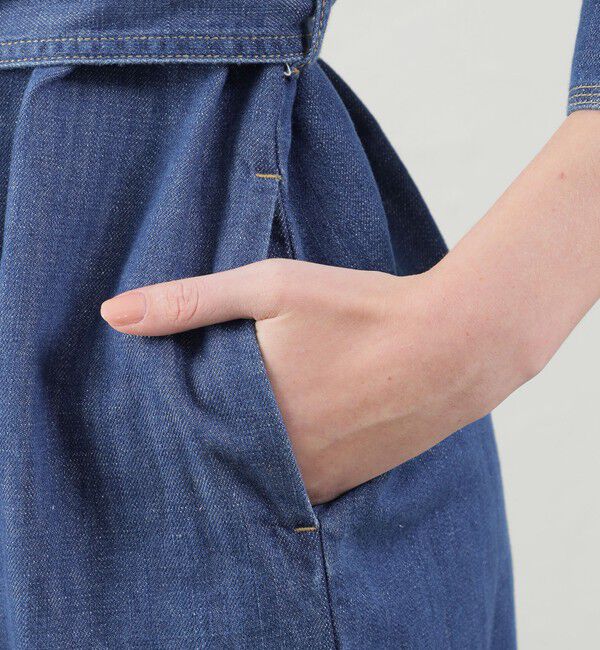 MACKINTOSH PHILOSOPHY「コットンリネンデニムワンピース」|ワンピース|