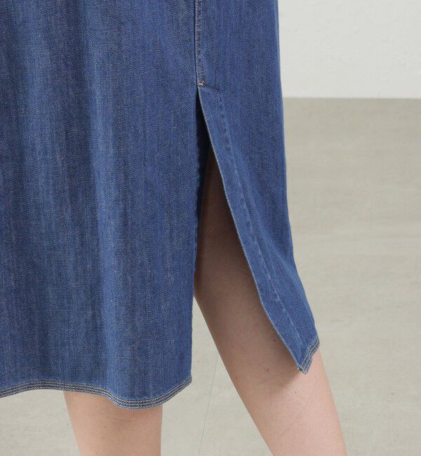 MACKINTOSH PHILOSOPHY「コットンリネンデニムワンピース」|ワンピース|