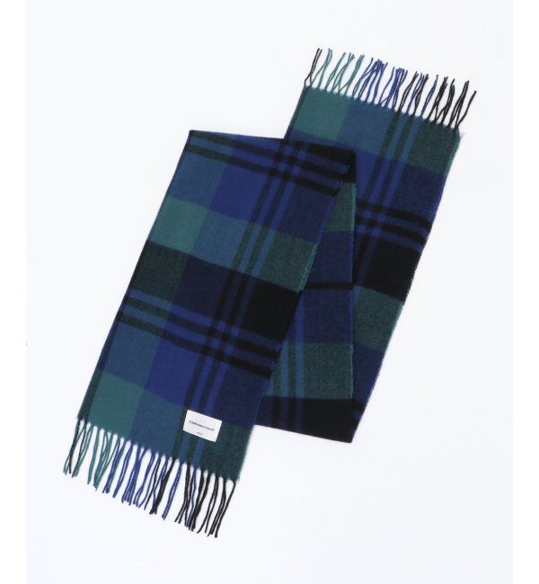 ikka「カシミヤタッチチェックマフラー」|マフラー|