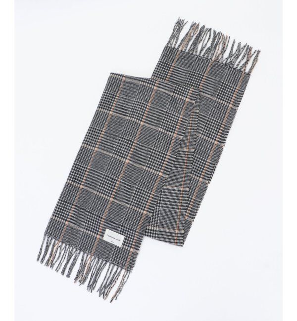 ikka「カシミヤタッチチェックマフラー」|マフラー|