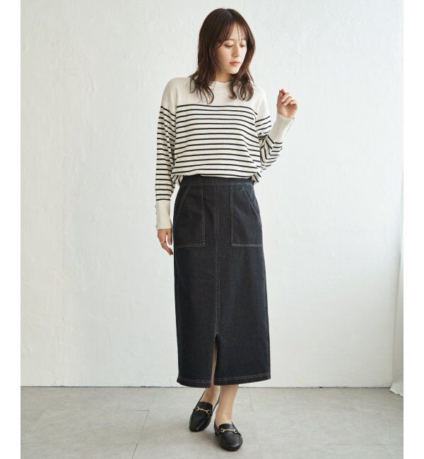 ikka「GOKU楽タイトスカート」|スカート|