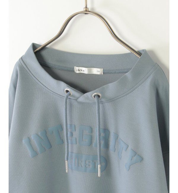 ikka kids「カノコDBルーイカレッジロゴPO」|Tシャツ・カットソー|