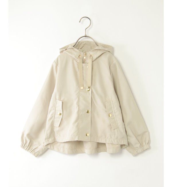 ikka kids「サテンフレアヒヨクマンパＪＫ」|その他|オフホワイト