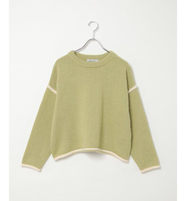 Lbc with Life「配色カールネックプルオーバー」|カーディガン|