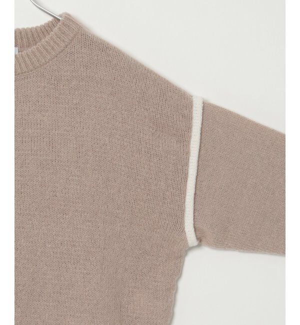 Lbc with Life「配色カールネックプルオーバー」|カーディガン|