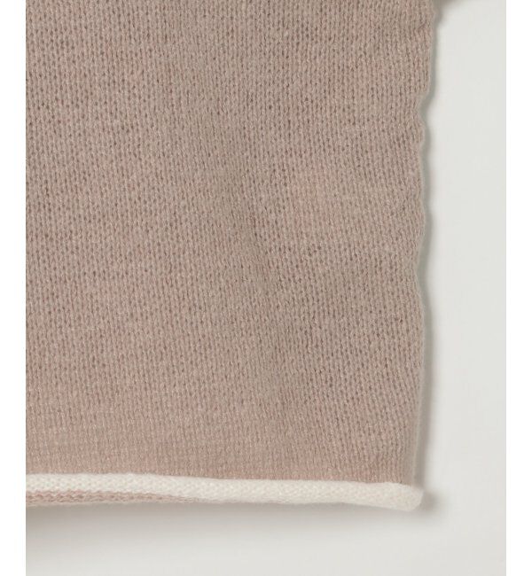 Lbc with Life「配色カールネックプルオーバー」|カーディガン|