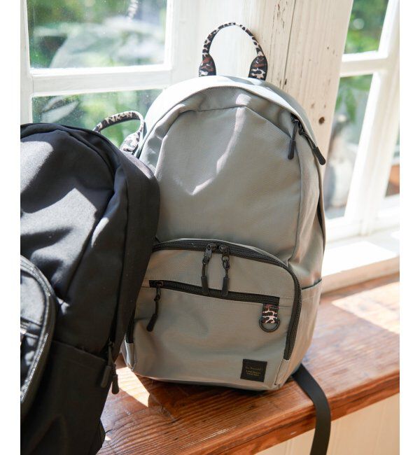 Lbc with Life「撥水ナイロン9ポケットリュック」|その他|オリーブ