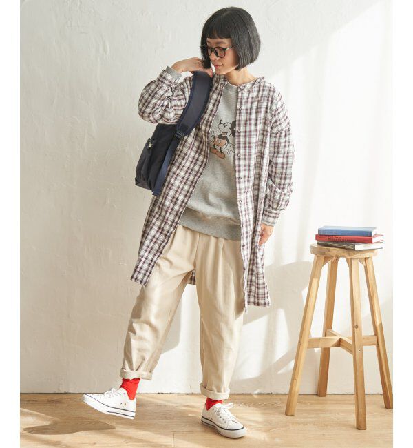 Lbc with Life「コットンMIX 3WAYタックワンピース」|ワンピース|