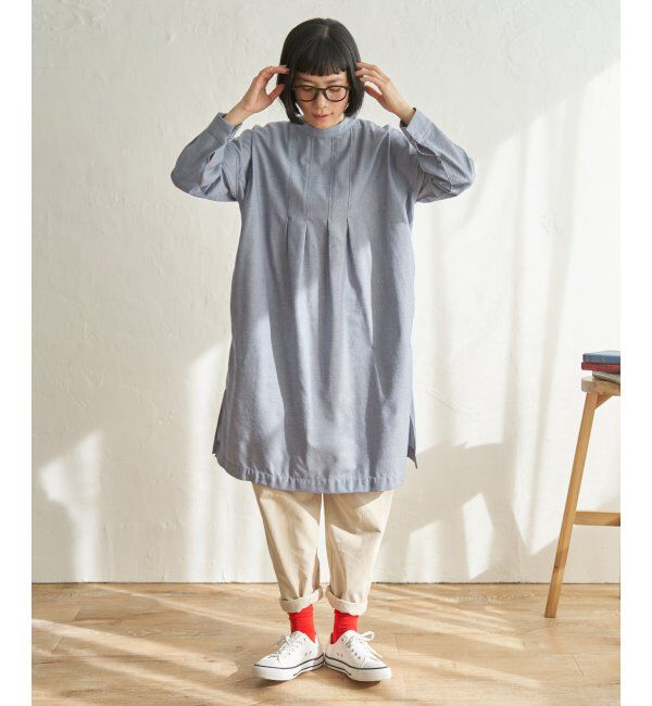 Lbc with Life「コットンMIX 3WAYタックワンピース」|ワンピース|