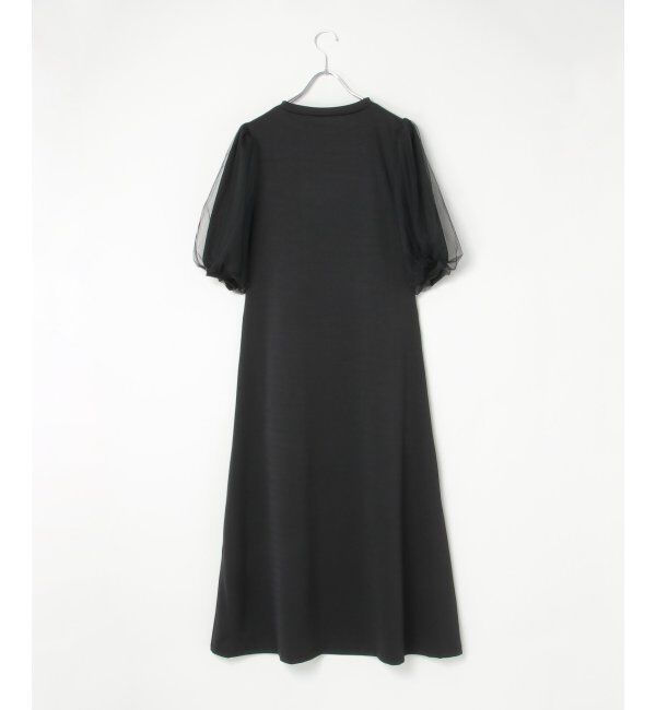 VENCE share style「チュールボリュームスリーブワンピース」|ワンピース|