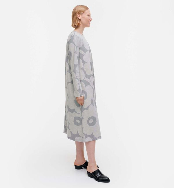 Marimekko「Lehtokielo Unikko ワンピース」|ワンピース|