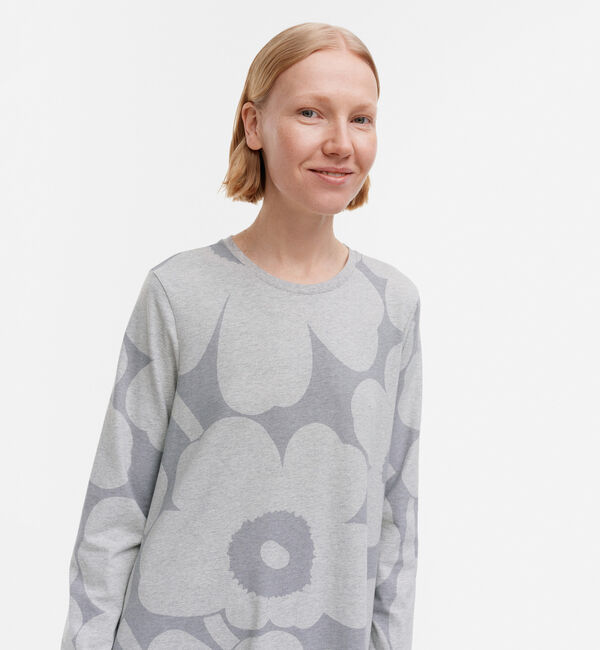 Marimekko「Lehtokielo Unikko ワンピース」|ワンピース|