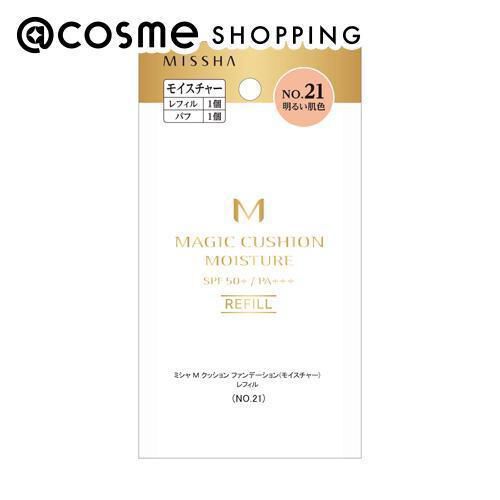  「MISSHA(ミシャ) M クッション ファンデーション(モイスチャー) No．21 明るい肌色 レフィル」|ファンデーション|その他