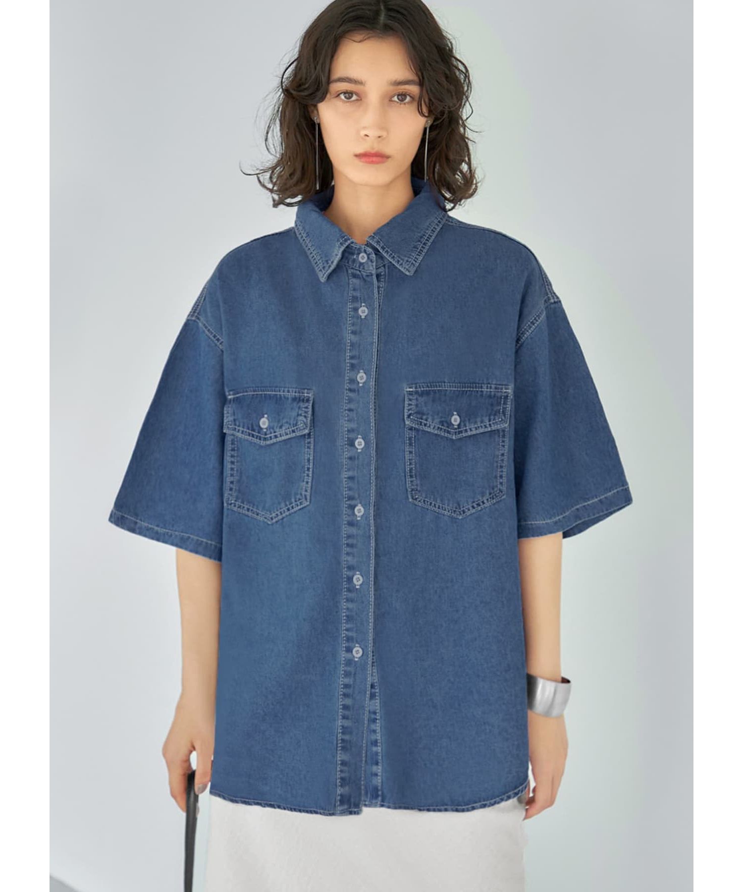 STYLE DELI「【金アレ対策】しだれチェーンステンレスピアス」|ピアス|