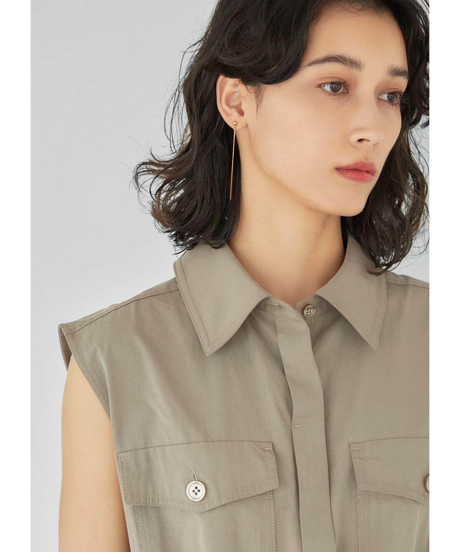 STYLE DELI「【金アレ対策】しだれチェーンステンレスピアス」|ピアス|