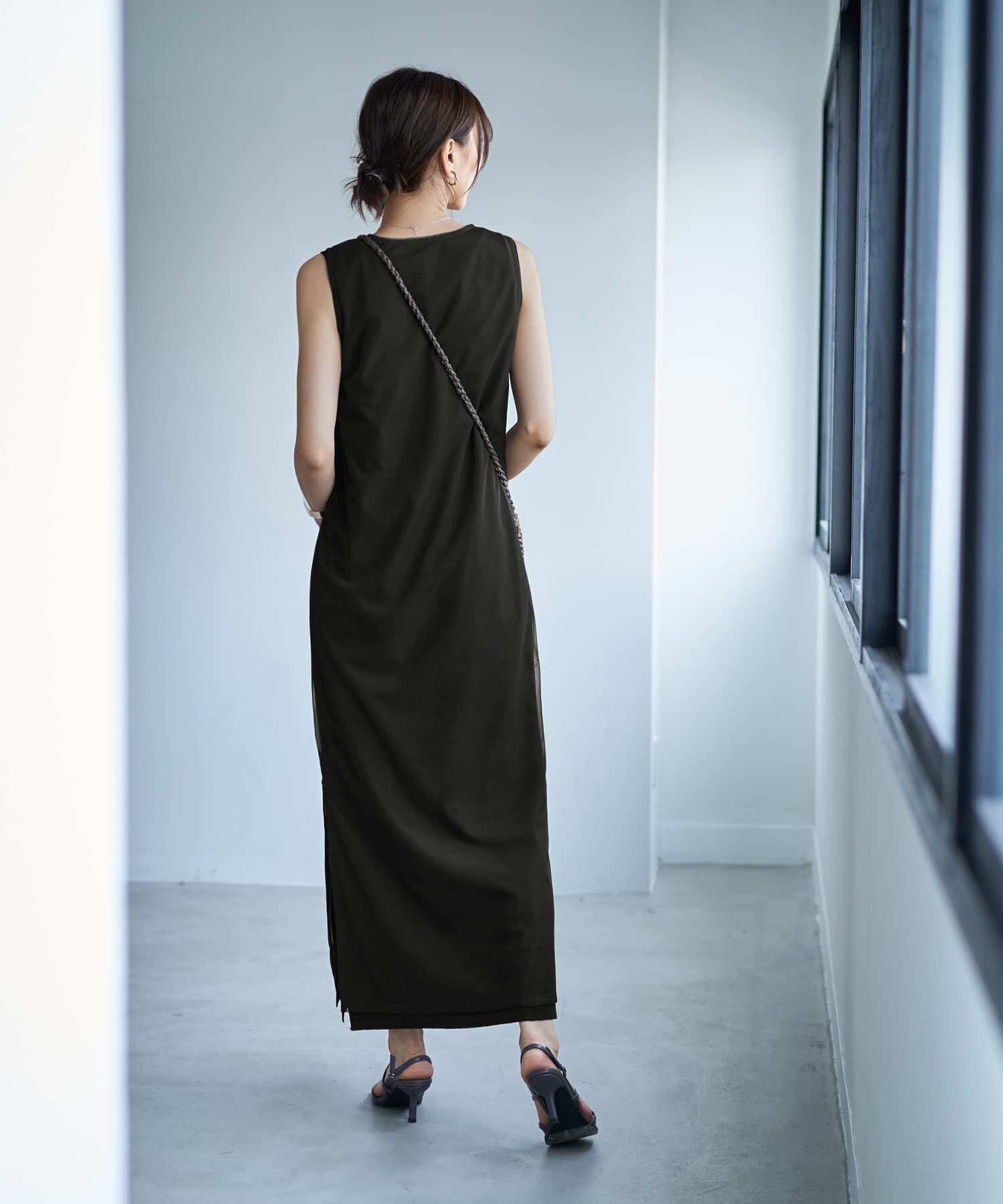 STYLE DELI「重ねて楽しむチュールオーバーワンピース」|ワンピース|