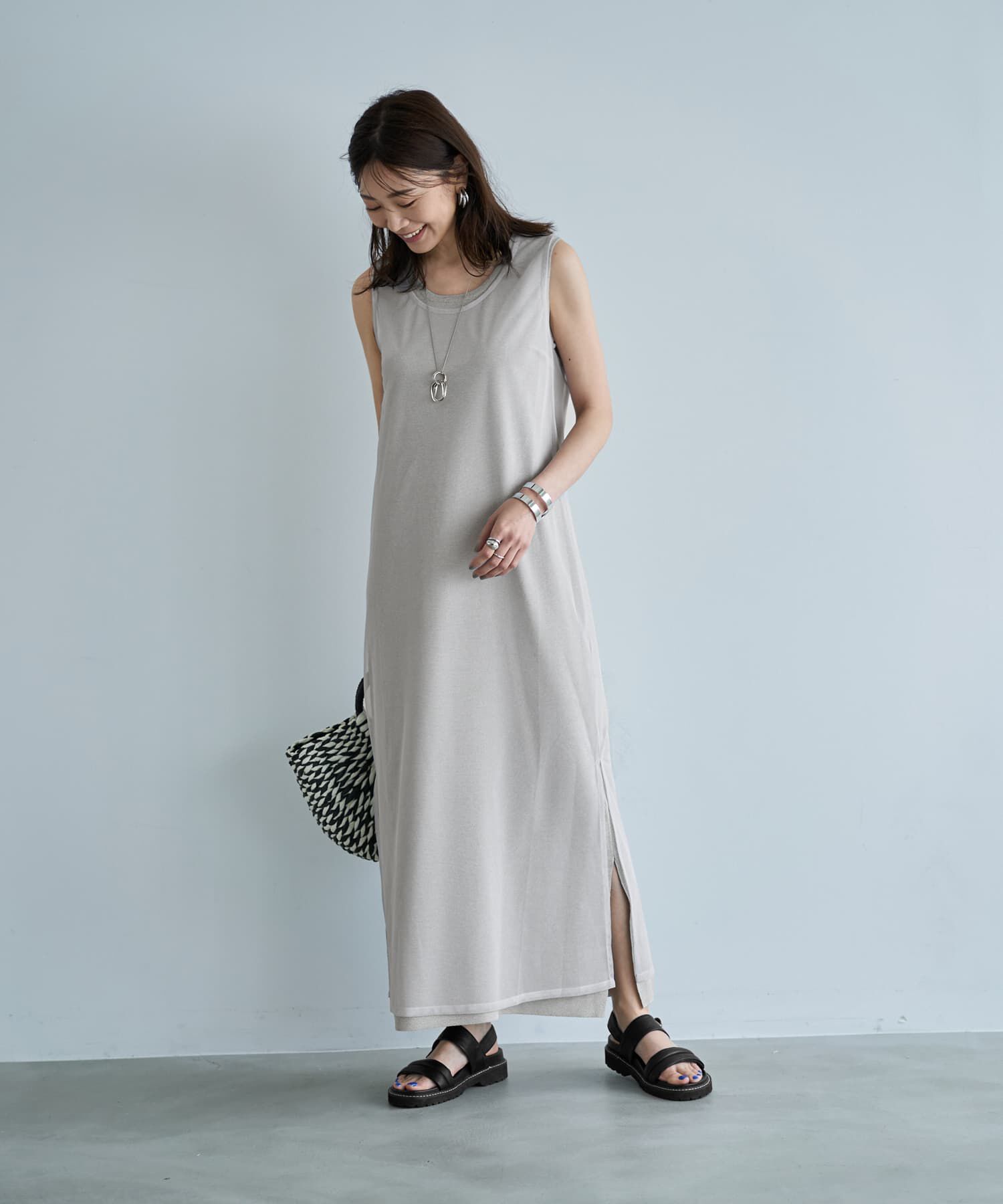 STYLE DELI「重ねて楽しむチュールオーバーワンピース」|ワンピース|