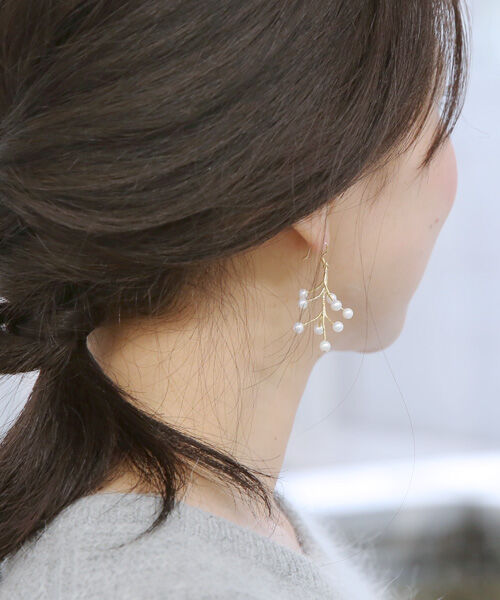 colleca la「パールツリーピアス・イヤリング」|ピアス|