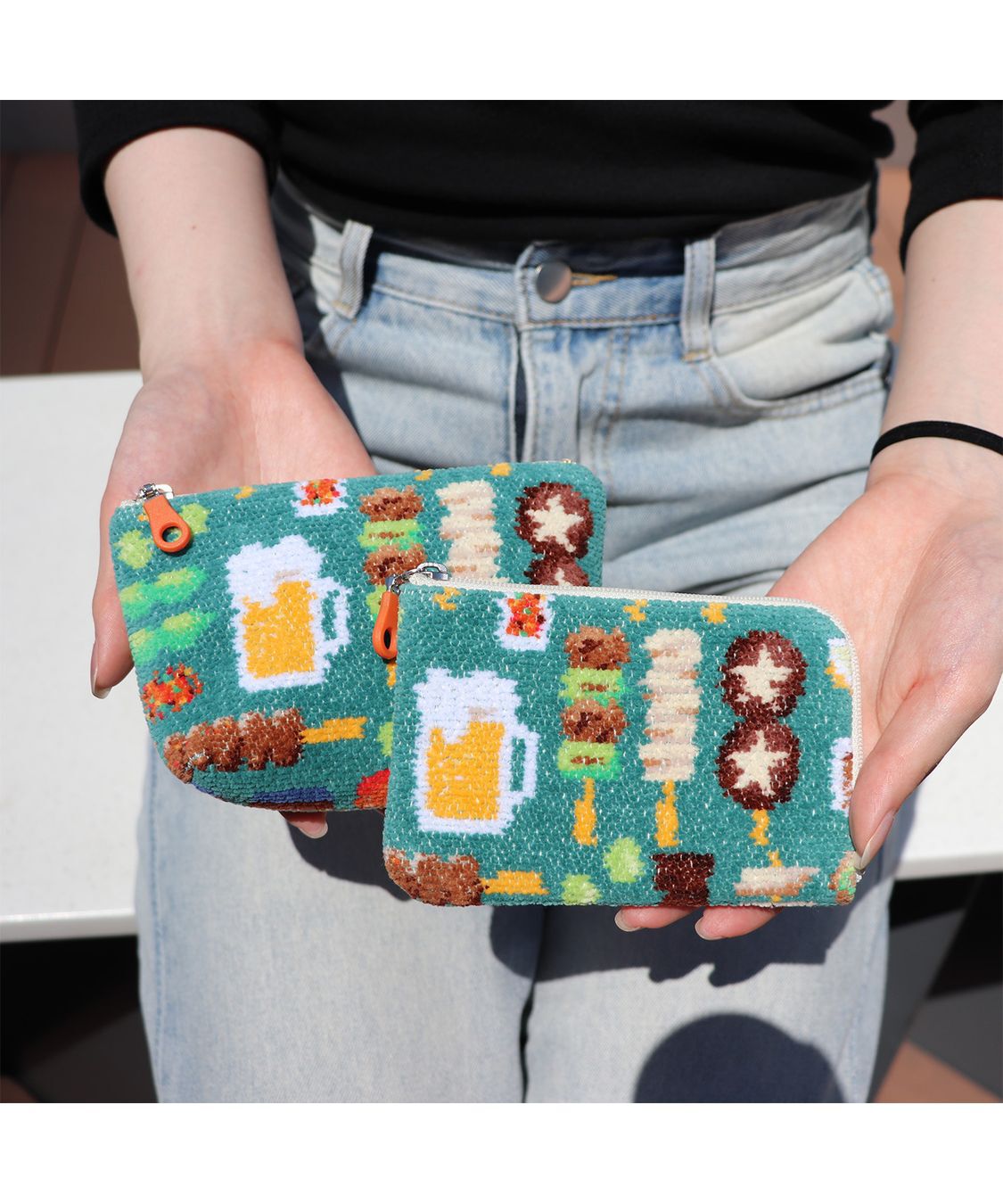 LOVERARY BY FEILER「トリアエズビールデ！　舟型ポーチ　L/TBDー253122」|ポーチ|