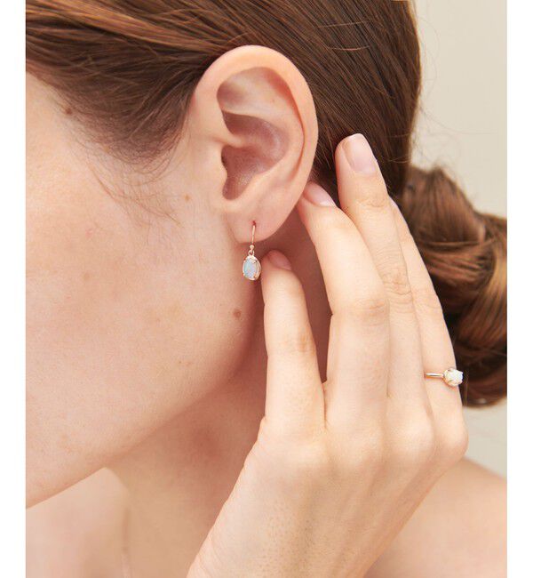 ete「K10MPG オパール ピアス」|ピアス|